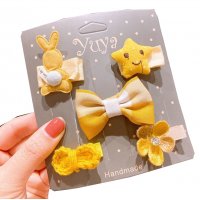 HA177 - Cute Korean Hair Accessory Set HA177 - Cute Korean Hair Accessory Set